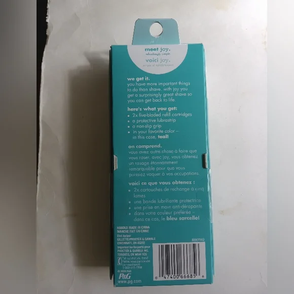 Joy Razor with Cartridges, New - Picture 2 of 4